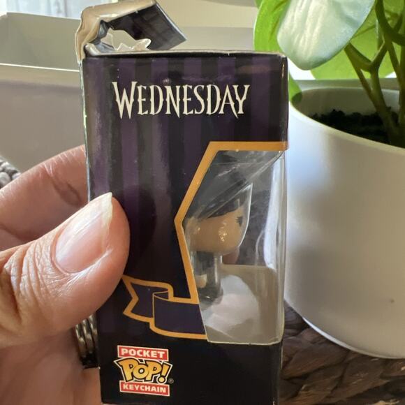 Wednesday Addams Special Edition Funko Pocket POP! Keychain - Picture 2 of 6